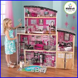 kidkraft dollhouse with spiral staircase