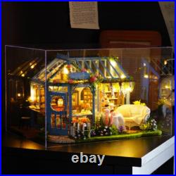 124 Kids DIY Handcraft Project Wooden Miniature Dolls House Garden Shop