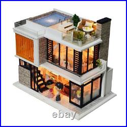 124 Scale DIY Handcraft Miniature Project Kit Wooden Dolls House Model Florence