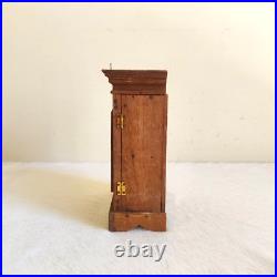 1930s Vintage Doll House Miniature Wooden Almirah Decorative Collectible W104 1930s Vintage Doll House Miniature Wooden Almirah Decorative Collectible W104