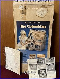 1984 Dura-Craft Mansions in Miniature THE COLUMBIAN Doll House RARE Wooden