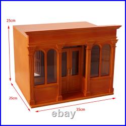 1/12 Dollhouse Mini Wooden House Doll House Toy