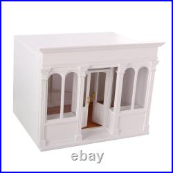 1/12 Dollhouse Mini Wooden House Handmade Model Furniture Doll House Toy