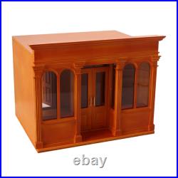 1/12 Mini Wooden House Exquisite Doll House Toy for Dollhouse Pretend Toy