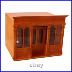 1/12 Mini Wooden House Exquisite Doll House Toy for Dollhouse Pretend Toy