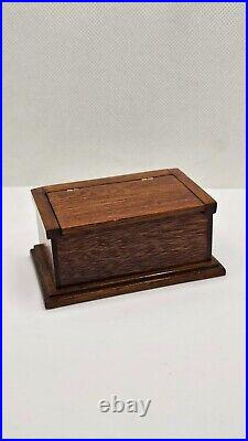 1/12th Scale Vintage IMPI Headley Holgate Miniature Dollhouse Wooden Commode Box