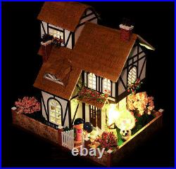 2021 My Little Cottage in Cotswolds DIY Handcraft Miniature Wooden Dolls House