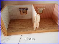 2 Bedroom Bodo Hennig Dollhouse Dollhouse Small Shop 4024 Maple Wood