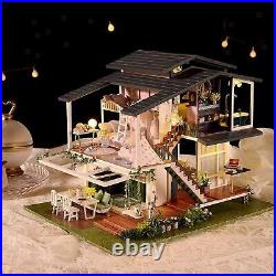 3D DIY Miniature Doll House Furniture Toy for Kids Birthday Romantic Gift