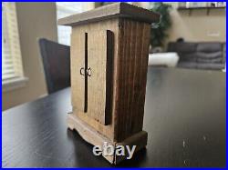 ANTIQUE Folk Art Primitive Childs Doll House Furniture Handmade Wooden Dresser