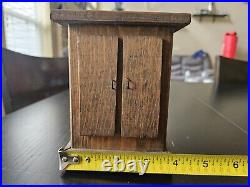 ANTIQUE Folk Art Primitive Childs Doll House Furniture Handmade Wooden Dresser