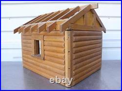 A Log Cabin Home Salesman Sample Model Kalispell MT Lincoln Logs Doll House T