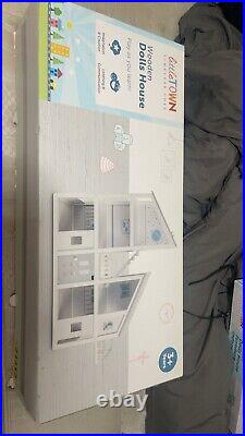 Aldi Little Town Three Storey Wooden Dolls House Brand New & Sealed extra rare