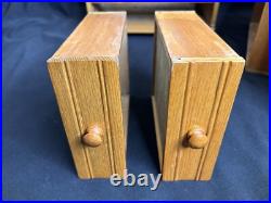Antique Eastlake Victorian Oak Miniature Doll Dresser with Mirror Salesman Sample