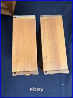 Antique Eastlake Victorian Oak Miniature Doll Dresser with Mirror Salesman Sample
