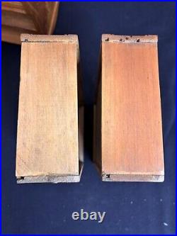Antique Eastlake Victorian Oak Miniature Doll Dresser with Mirror Salesman Sample