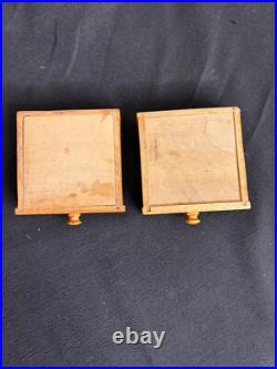 Antique Eastlake Victorian Oak Miniature Doll Dresser with Mirror Salesman Sample