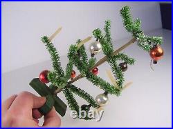 Antique Small Christmas Tree for Dollhouse (1)