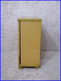 Antique wooden toy wardrobe for dollhouse dollhouse vintage handmade