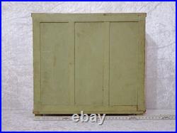 Antique wooden toy wardrobe for dollhouse dollhouse vintage handmade