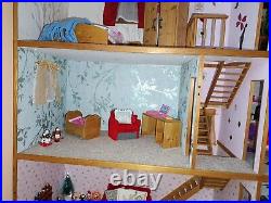 Barbie Wooden Doll House Steffi Camper Van Disney Princesses and accessories