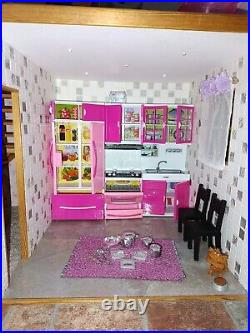 Barbie Wooden Doll House Steffi Camper Van Disney Princesses and accessories