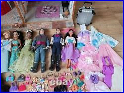 Barbie Wooden Doll House Steffi Camper Van Disney Princesses and accessories