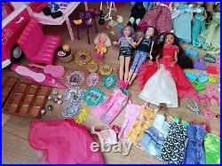 Barbie Wooden Doll House Steffi Camper Van Disney Princesses and accessories