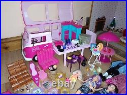 Barbie Wooden Doll House Steffi Camper Van Disney Princesses and accessories