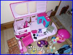 Barbie Wooden Doll House Steffi Camper Van Disney Princesses and accessories