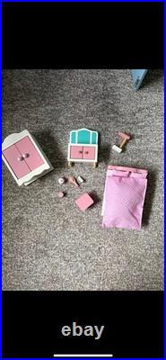 Beautiful Wooden Dolls House With Complete Set