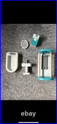 Beautiful Wooden Dolls House With Complete Set