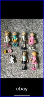 Beautiful Wooden Dolls House With Complete Set