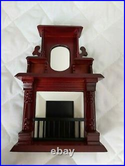Blue Wooden Doll's House & Furniture, Fixtures, Fittings, Doll's House Emporium