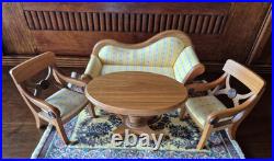 Bodo Hennig Biedermeier furniture cherry wood for dollhouse M 110/sofa, armchair +