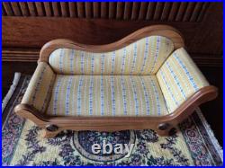 Bodo Hennig Biedermeier furniture cherry wood for dollhouse M 110/sofa, armchair +