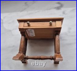 Bodo Hennig Biedermeier furniture cherry wood for dollhouse M 110 wardrobe set RaR