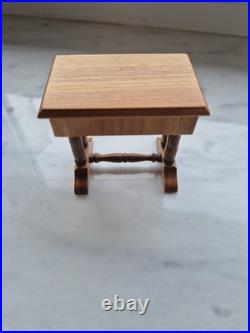 Bodo Hennig Biedermeier furniture cherry wood for dollhouse M 110 wardrobe set RaR