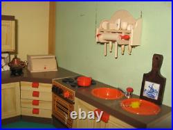 Bodo Hennig Furniture Kitchen + Accessories, for Dollhouse Dollhouse