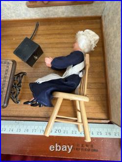 Bodo Hennig Vintage Dollhouse Sewing House Doll Sewing Machine