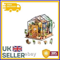 Cathy's Flower House DIY Miniature Dollhouse Kit Artistry with LED Lights