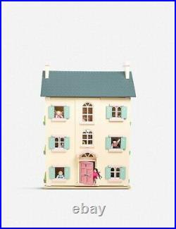 Cherry Tree Hall wooden dollhouse Height 92cm, Width 66cm Suitable for 3 years +