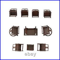 Chinese Wooden Chairs And Table For Doll House