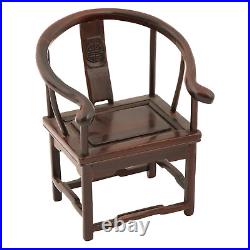 Chinese Wooden Chairs And Table For Doll House