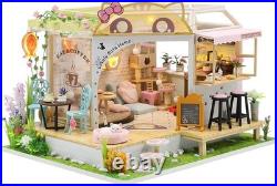 Collectible Wooden Dollhouse Kit with Realistic Decor & Fun Assembly Experience