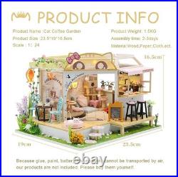 Collectible Wooden Dollhouse Kit with Realistic Decor & Fun Assembly Experience