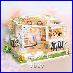 Collectible Wooden Dollhouse Kit with Realistic Decor & Fun Assembly Experience