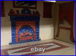 Converse Bliss Toy Wooden Doll House Vintage Antique UA-39