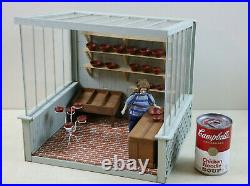 Custom Hand Crafted Wooden Miniture Doll House Greenhouse Solarium Potting Shed