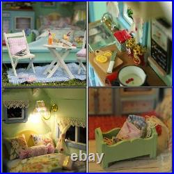 Cuteroom Dolls House Kits, Diy Wooden Dolls House Handcraft Miniature? Time &